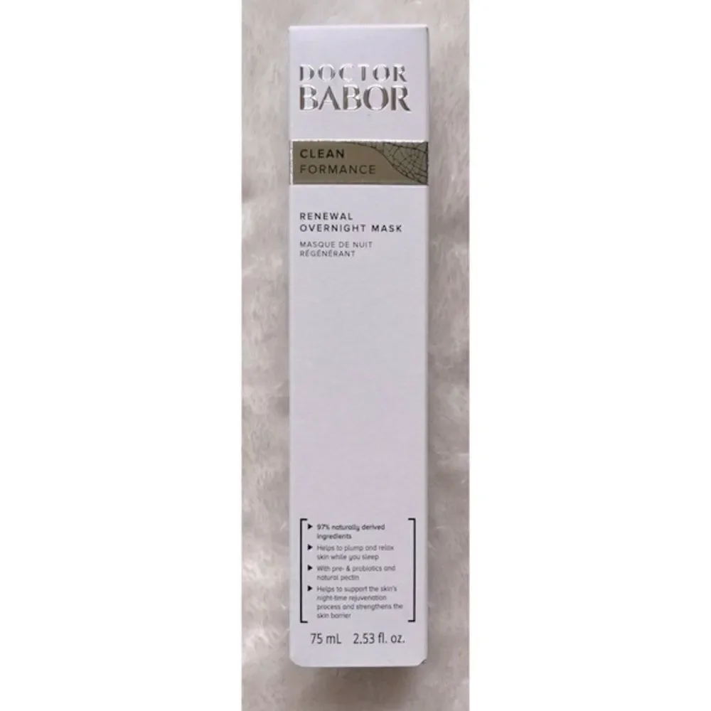 NIB Doctor Babor Clean Performance Renewal Overnight Mask, 75 ml - Picture 11 of 15